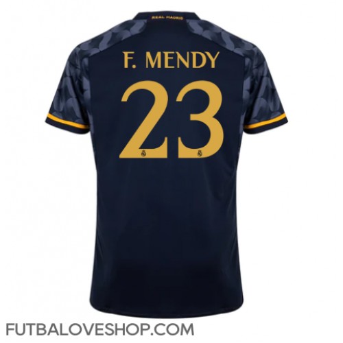 Dres Real Madrid Ferland Mendy #23 Preč 2023-24 Krátky Rukáv